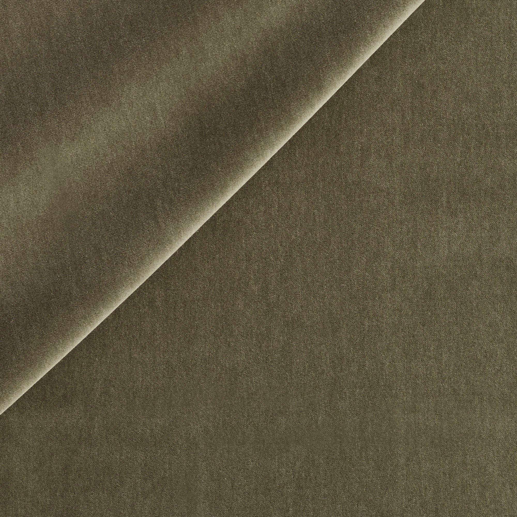 Tonic Living Florence Velvet upholstery fabric in Olive, a versatile earthy green velvet for furniture projects.
