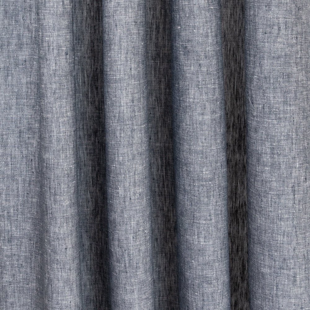 Normandy denim blue lightweight linen fabric from Tonic Living