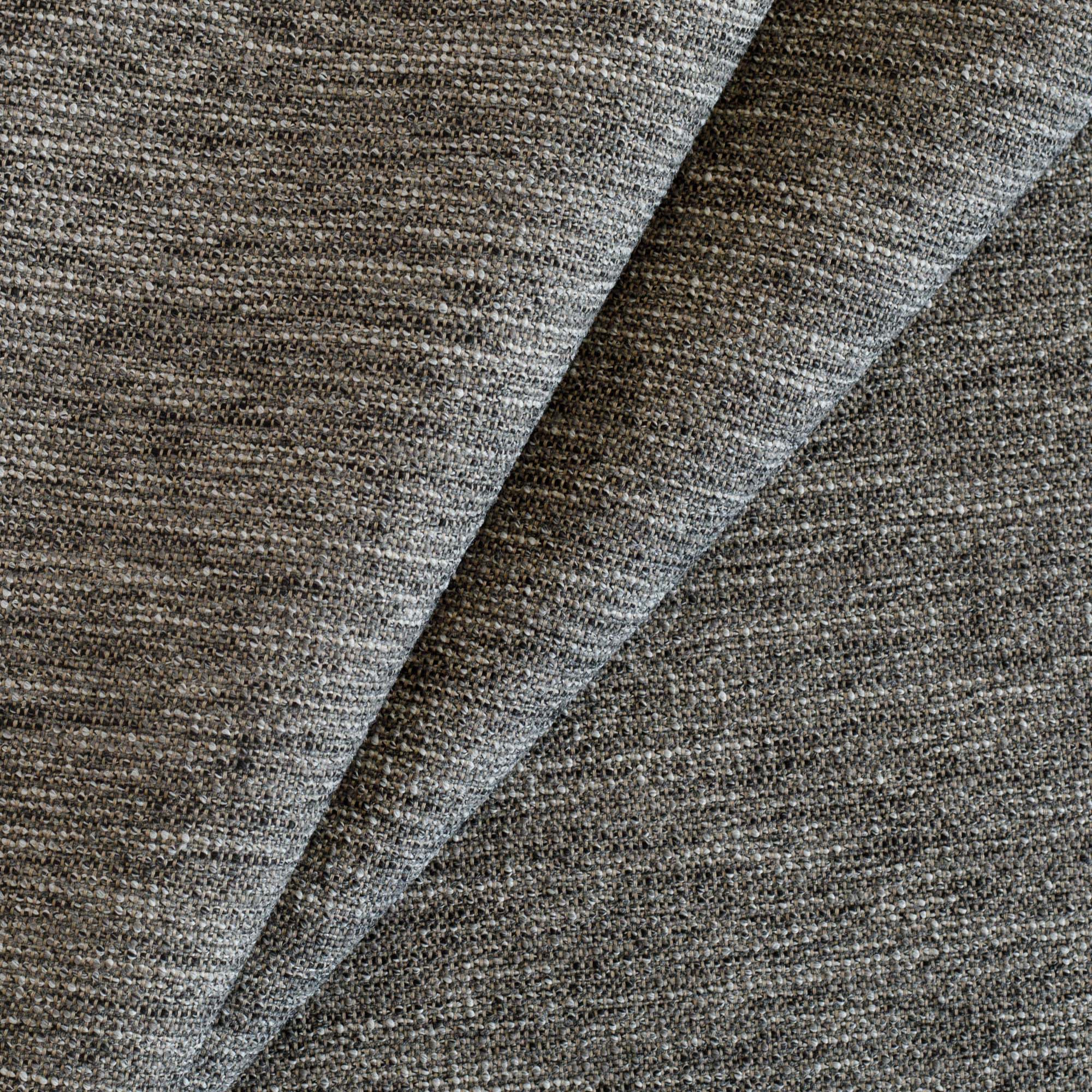 Porter Sable, a charcoal and dark brown high performance upholstery fabric from Tonic Living