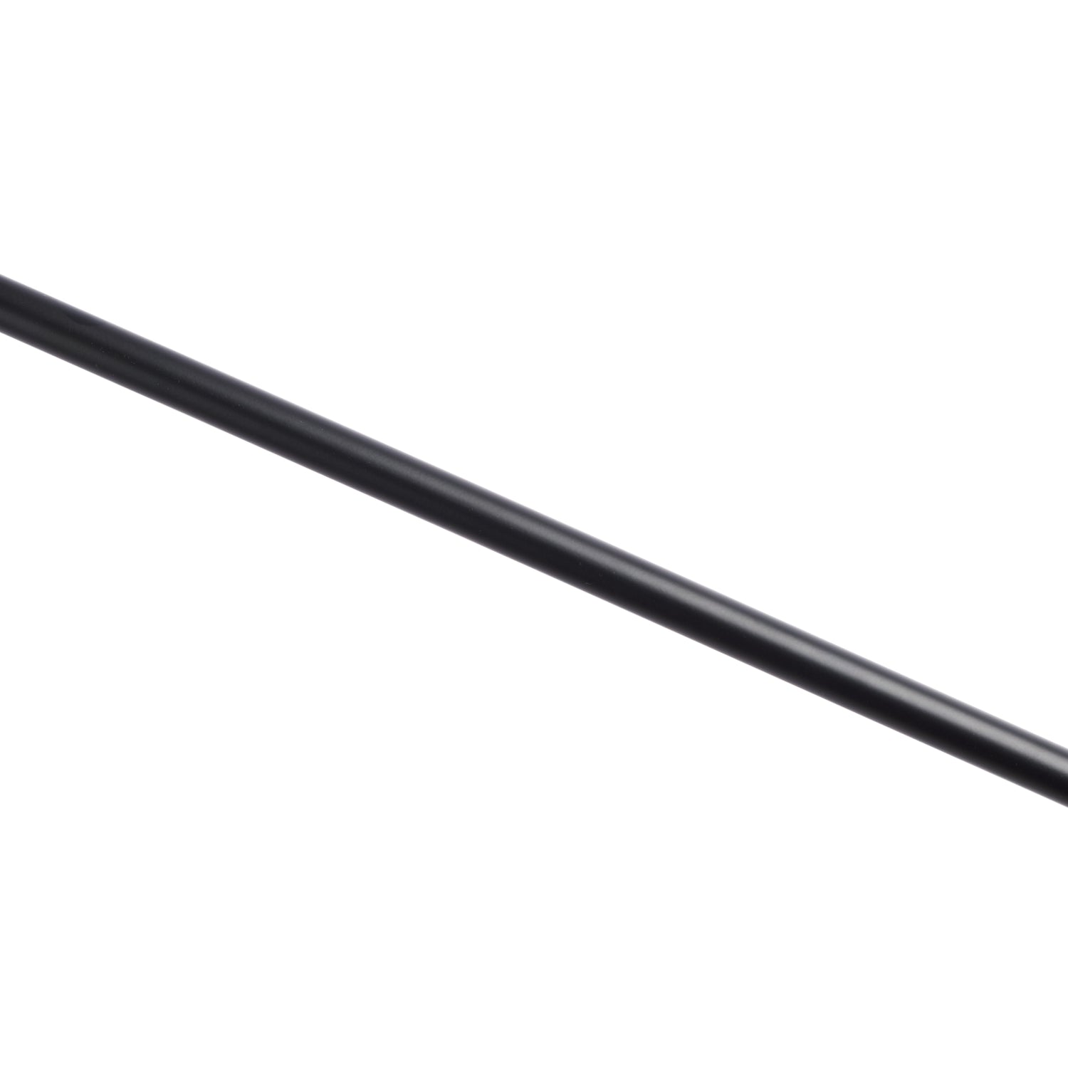 Tonic Living Black 6-foot café curtain rod.