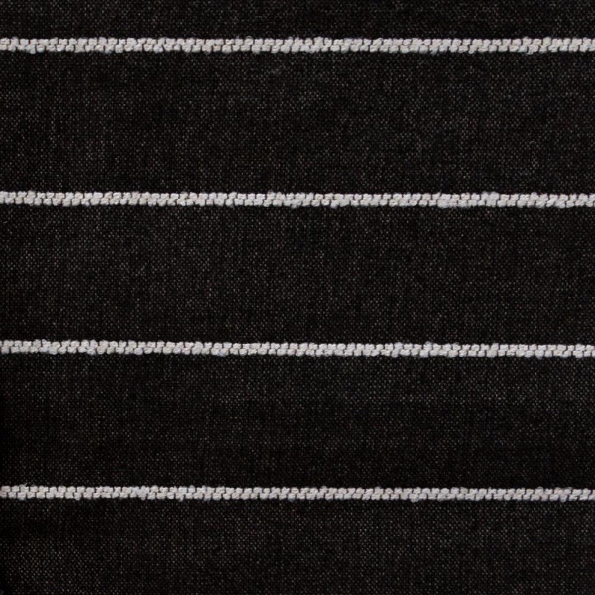 Avalon black stripe fabric from Tonic Living