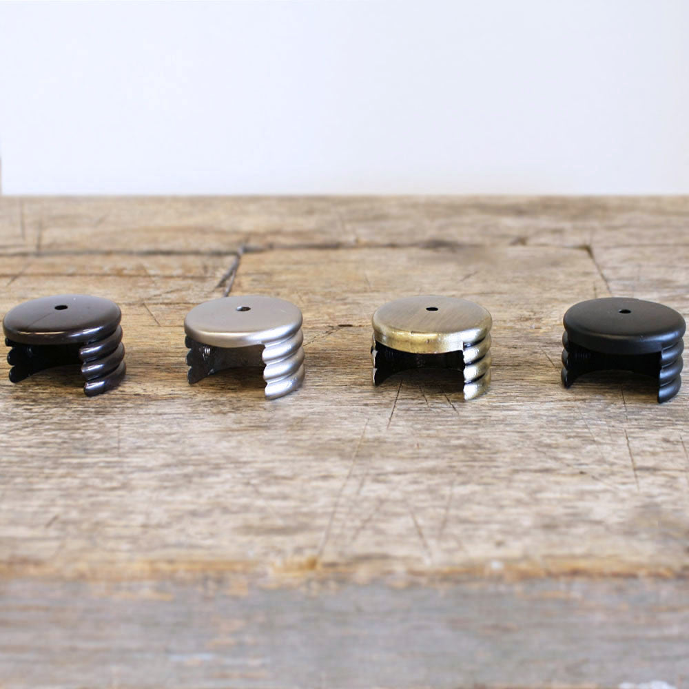 Inside mount bracket drapery hardware from Tonic Living