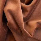 Mason Velvet Cognac, a rich rust brown velvet from Tonic Living