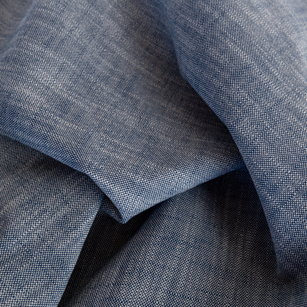 Ryder Indoor outdoor Indigo blue fabric from Tonic Living