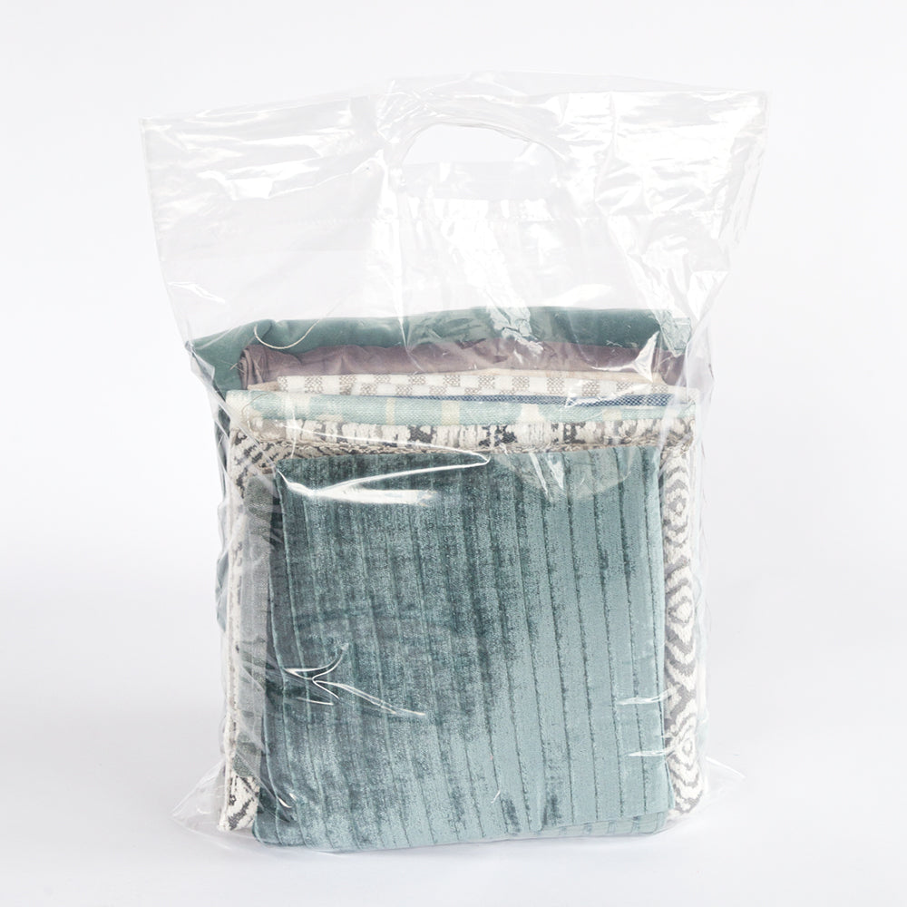 Home decor fabric scrap bags from Tonic Living