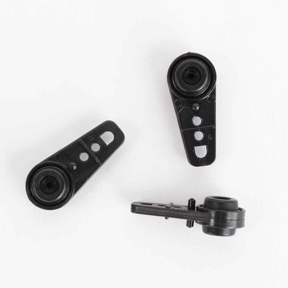 Channel Track Carriers, a package of 8 black carriers to be used with Channel Track Drapery Rod from Tonic Living