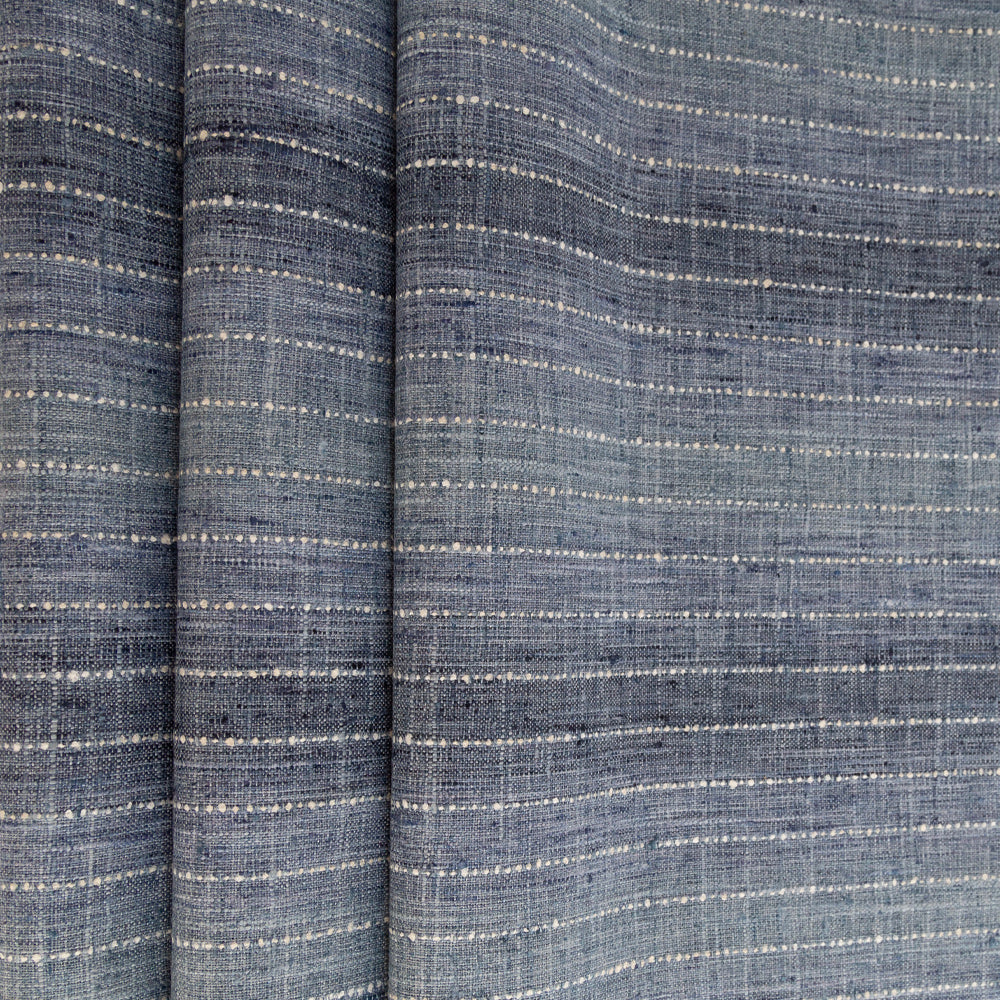 Hyden blue tones ombre stripe fabric from Tonic Living