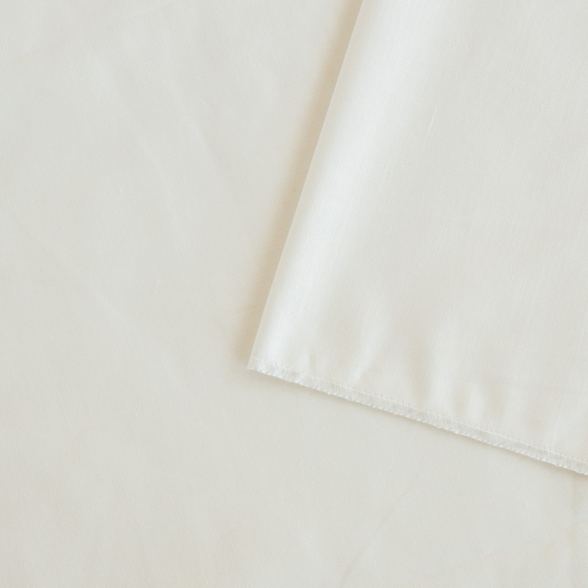 Creamy off white polyester cotton lining by Tonic Living for drapery, curtains and roman blinds
