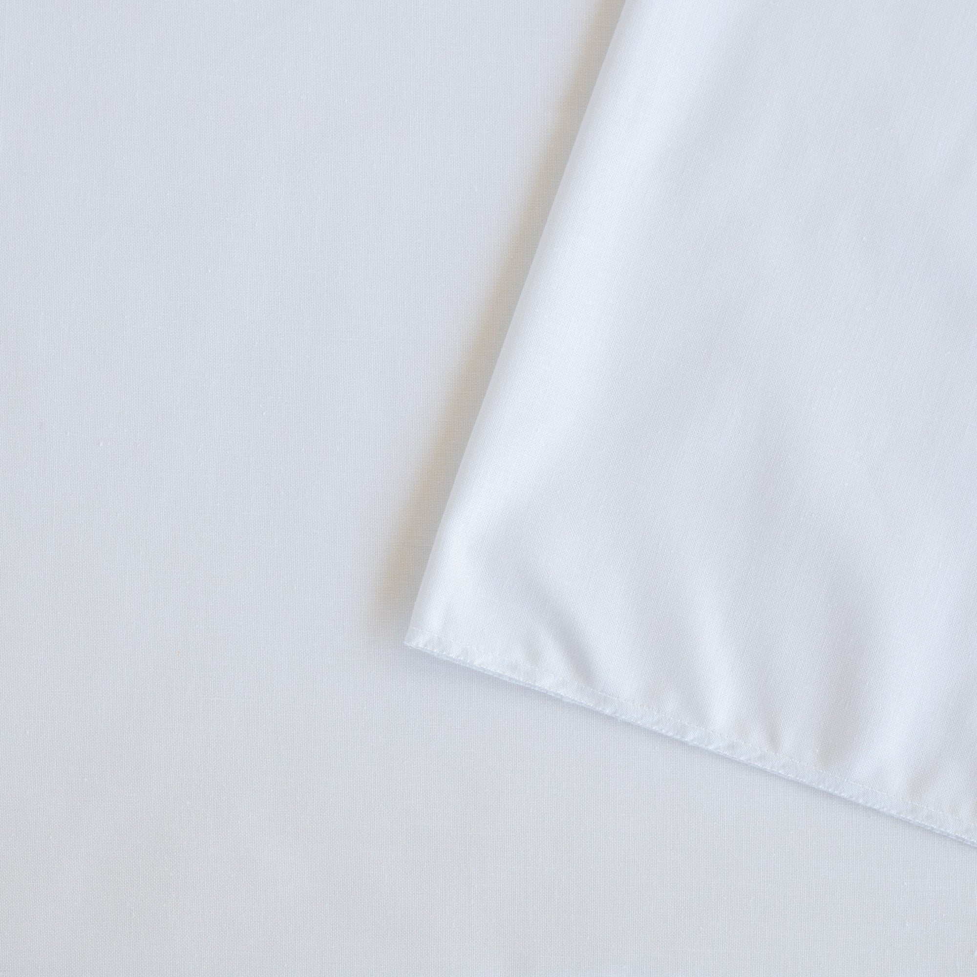 White polyester cotton lining by Tonic Living for drapery, curtains and roman blinds