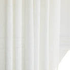 a soft creamy white drapery fabric