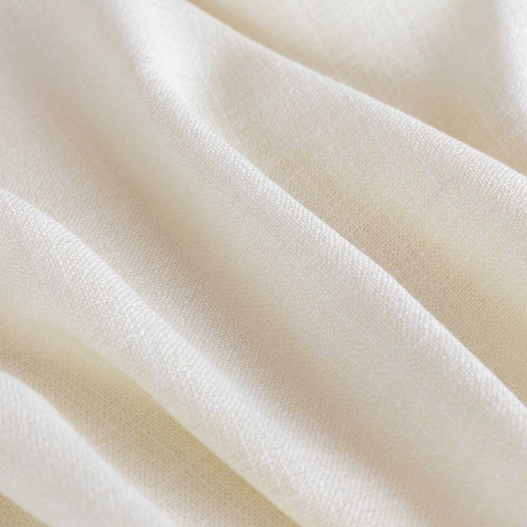 Peyton Pearl, a creamy off-white semi-sheer drapery fabric : view 2