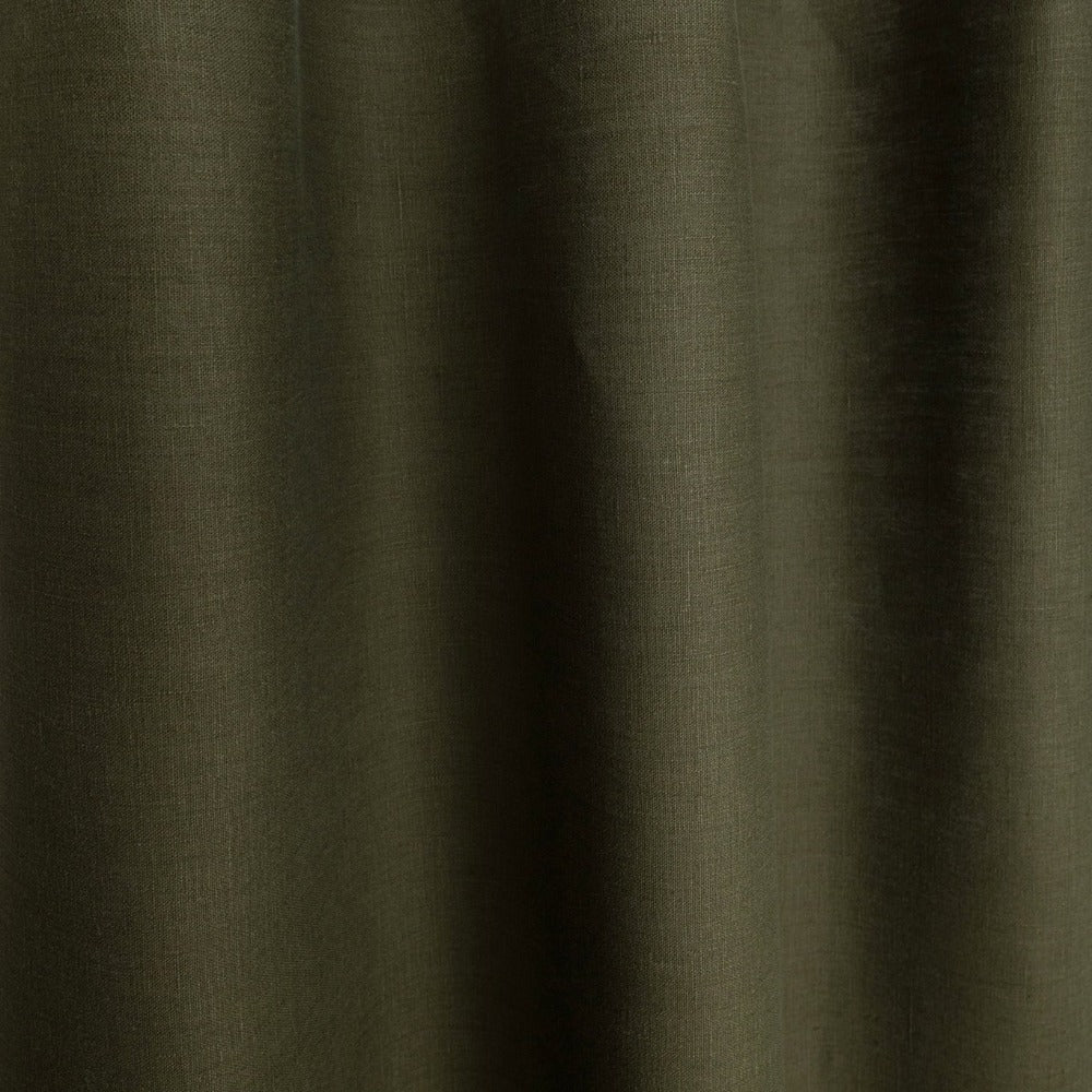 Tuscany Linen, Moss green fabric from Tonic Living