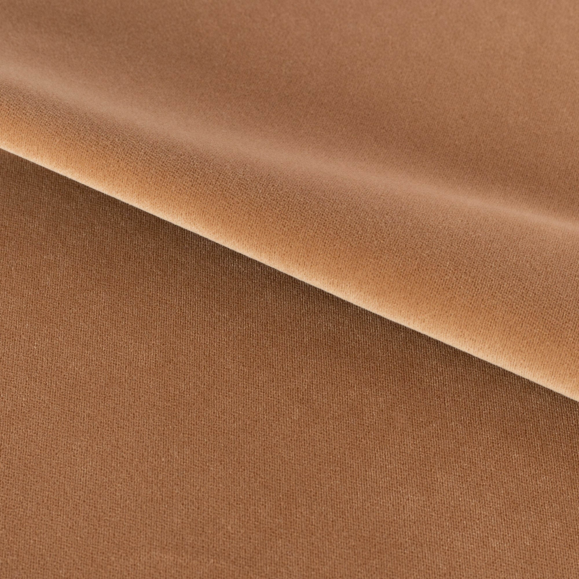 Valentina Velvet Nutmeg, a toasty nutmeg velvet fabric : view 5