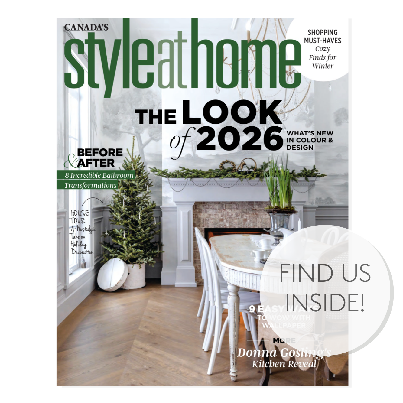 Tonic Living Featured in Style at Home Magazine's Winter 2025 Issue