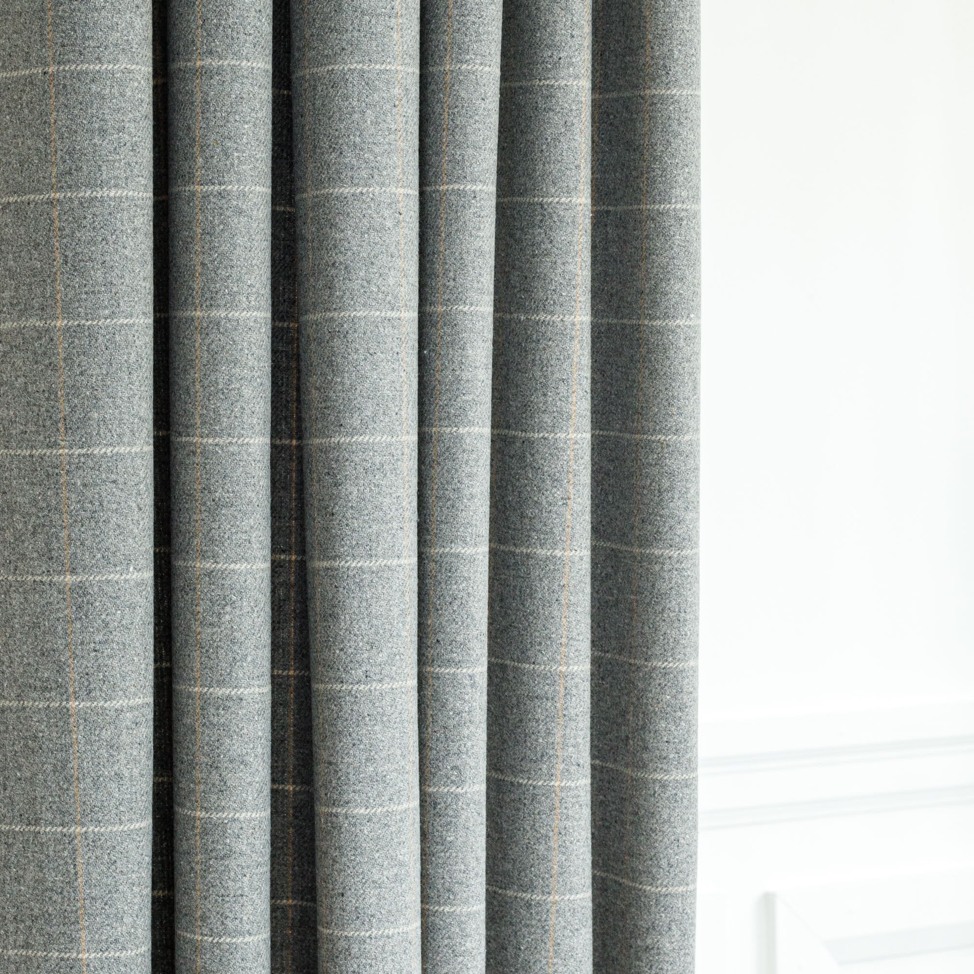 Addison Plaid Fabric, Flagstone – Tonic Living