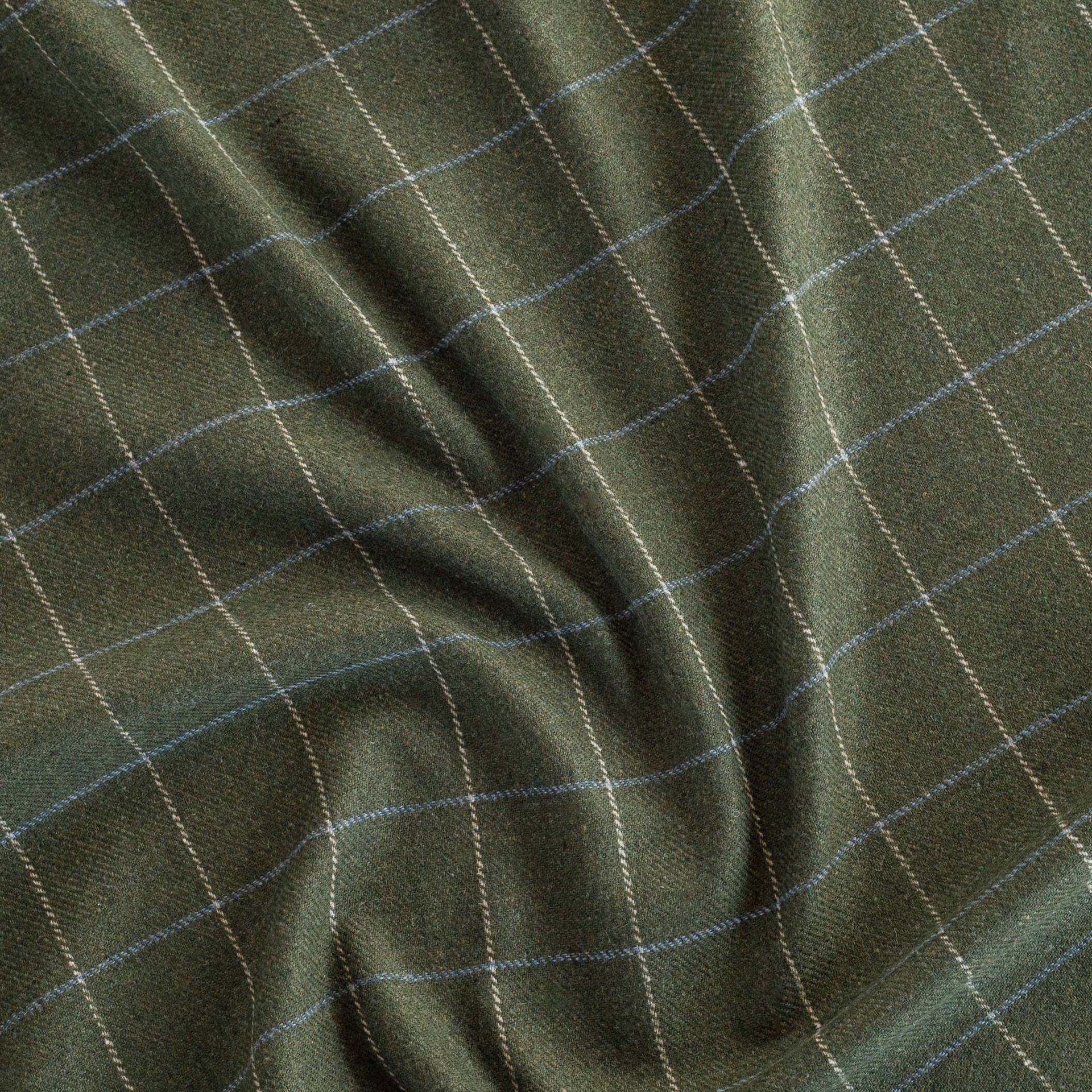 Addison Plaid Fabric, Moss – Tonic Living