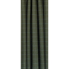 a moss green, beige and light blue curtain fabric from Tonic Living 