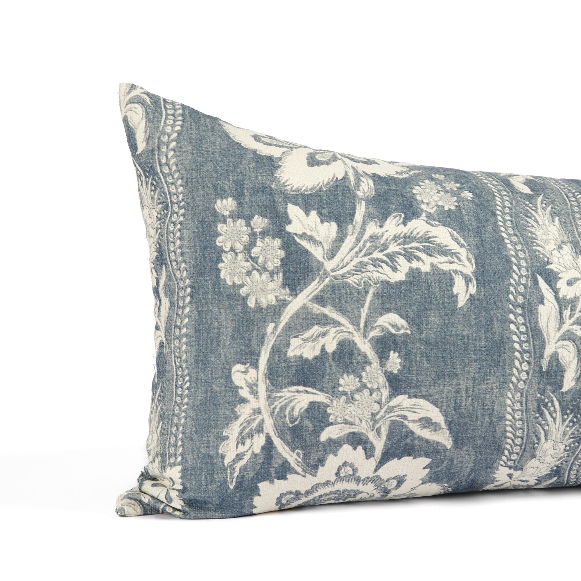 Ashford 16x42 Bolster Pillow, Denim – Tonic Living