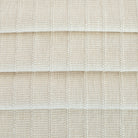 a beige and cream neutral tonal textured woven striped upholstery fabric : view 2