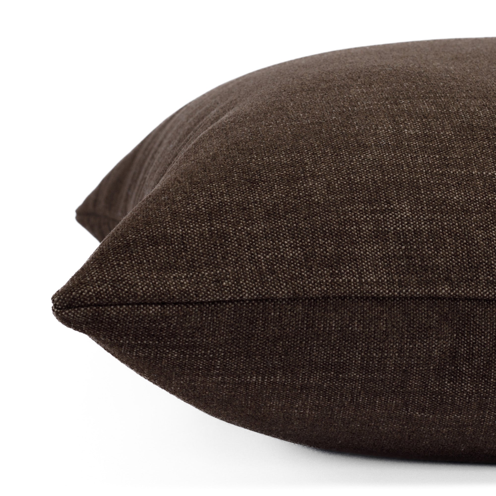 Bedford 22x22 Pillow, Coffee – Tonic Living