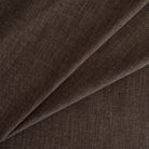 Tonic Living Bedford Coffee brown chenille upholstery fabric with soft woven texture.
