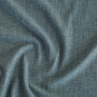 Tonic Living Bedford Denim medium-blue chenille upholstery fabric with soft finish.