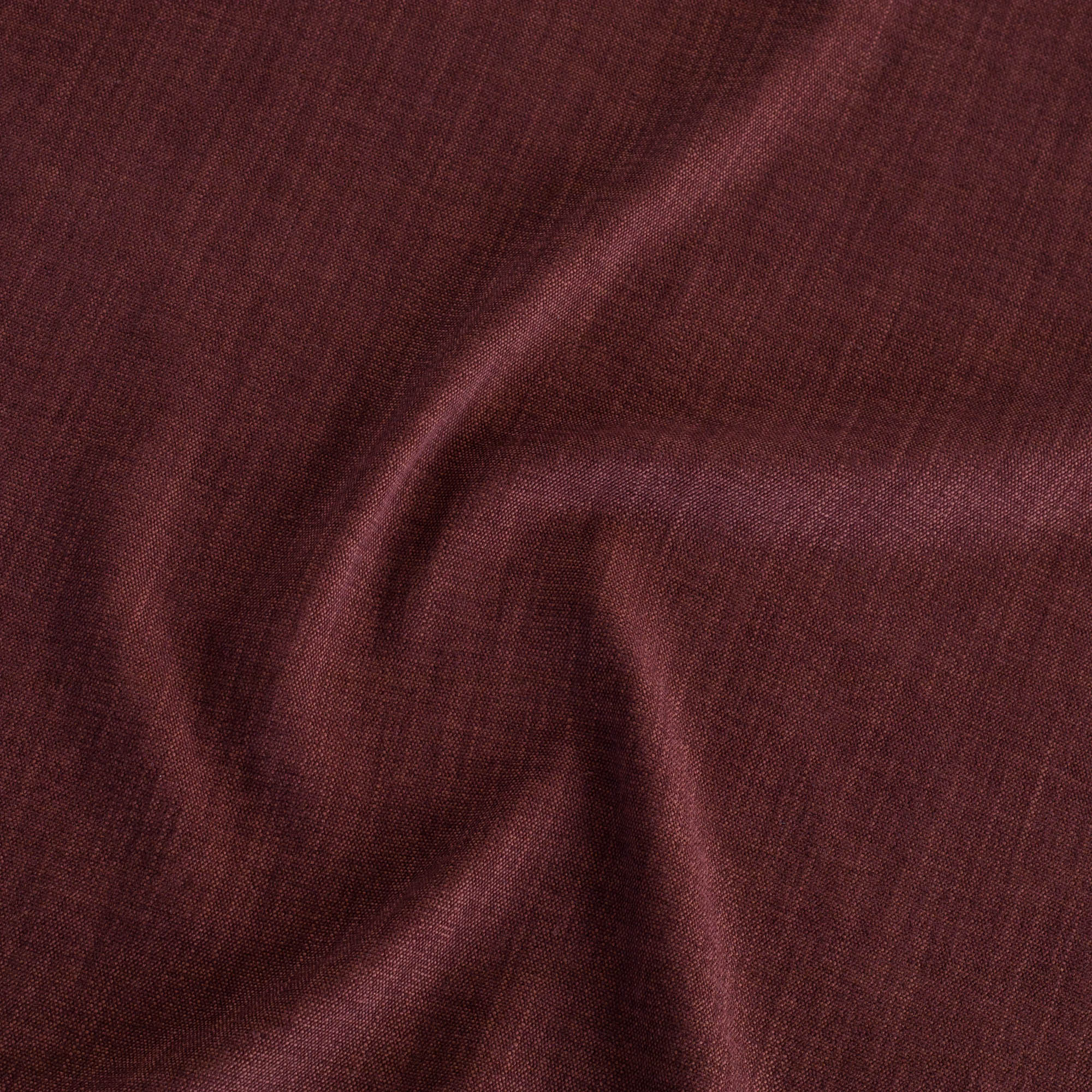 Tonic Living Bedford Merlot upholstery fabric in rich burgundy red chenille.
