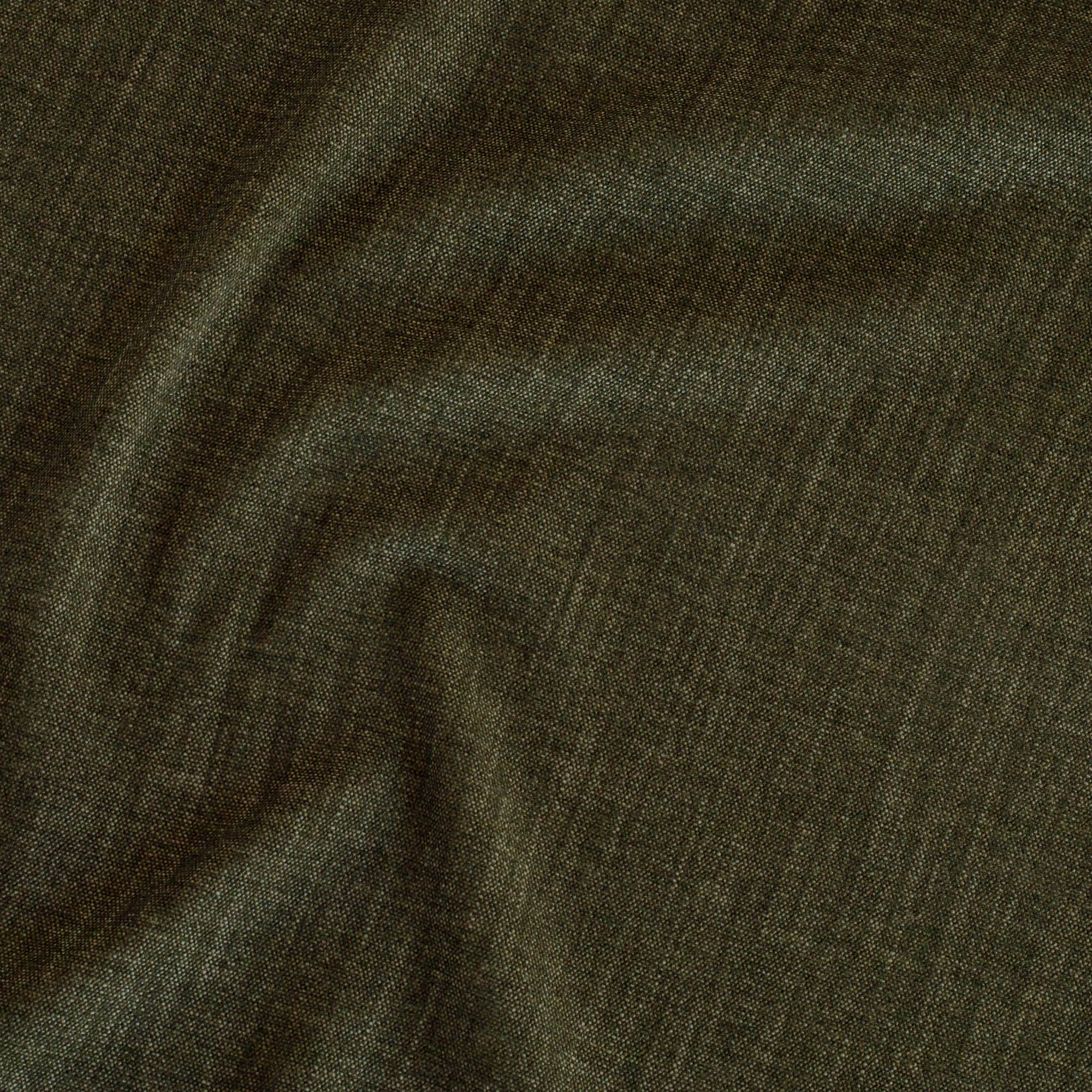 Tonic Living Bedford Moss upholstery fabric in soft mossy green chenille texture.