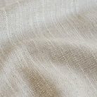 a linen blend stain resistant upholstery fabric: close up view