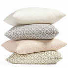 Calli floral block print pillows in four colours from Tonic Living