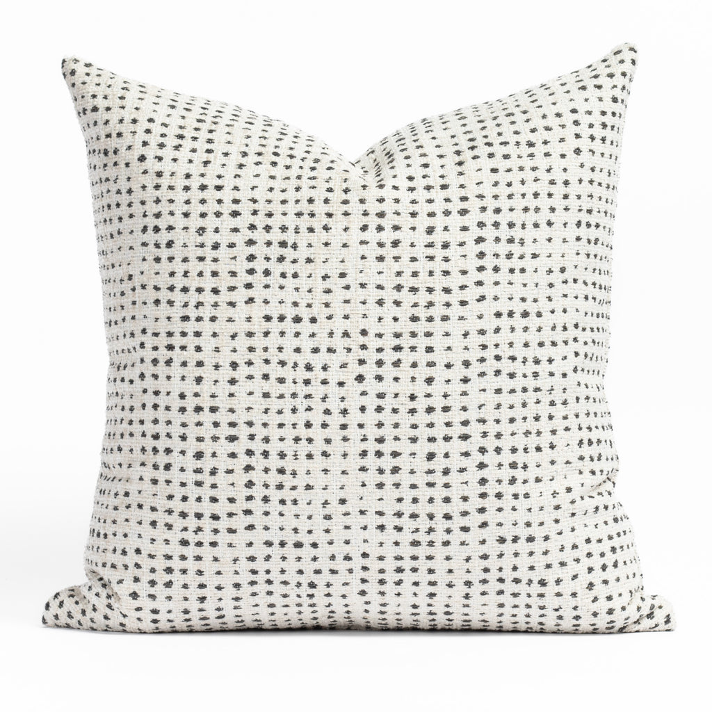 Celeste 22x22 Pillow, Domino
