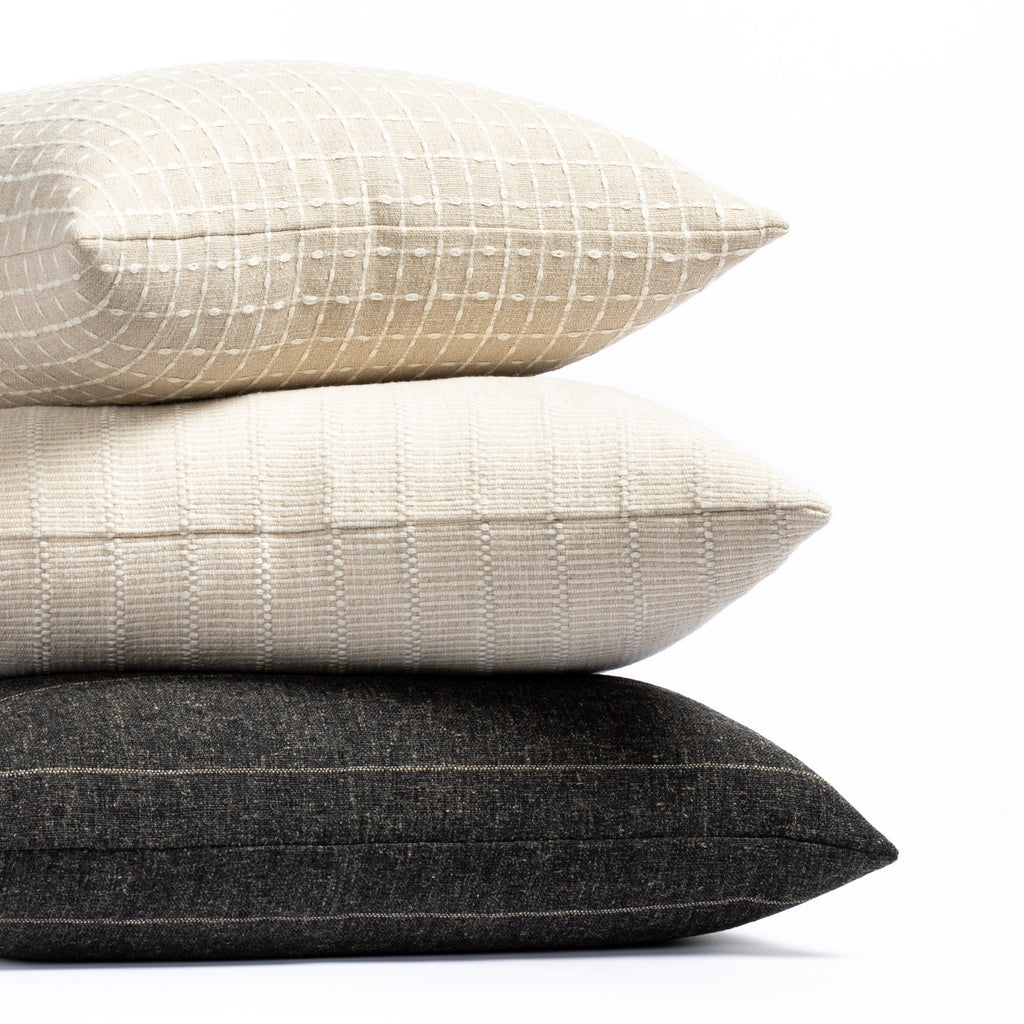 textured neutral designer Tonic Living throw pillows