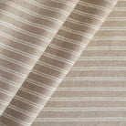 Conway Stripe Bark, a soft brown and cream striped upholstery and drapery fabric from Tonic Living