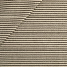 Tonic Living Crosby Stripe Fabric in Truffle, a brown and beige striped high-performance upholstery fabric.