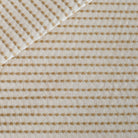 Tonic Living Dash Stripe Ochre woven striped neutral upholstery fabric for home decor.