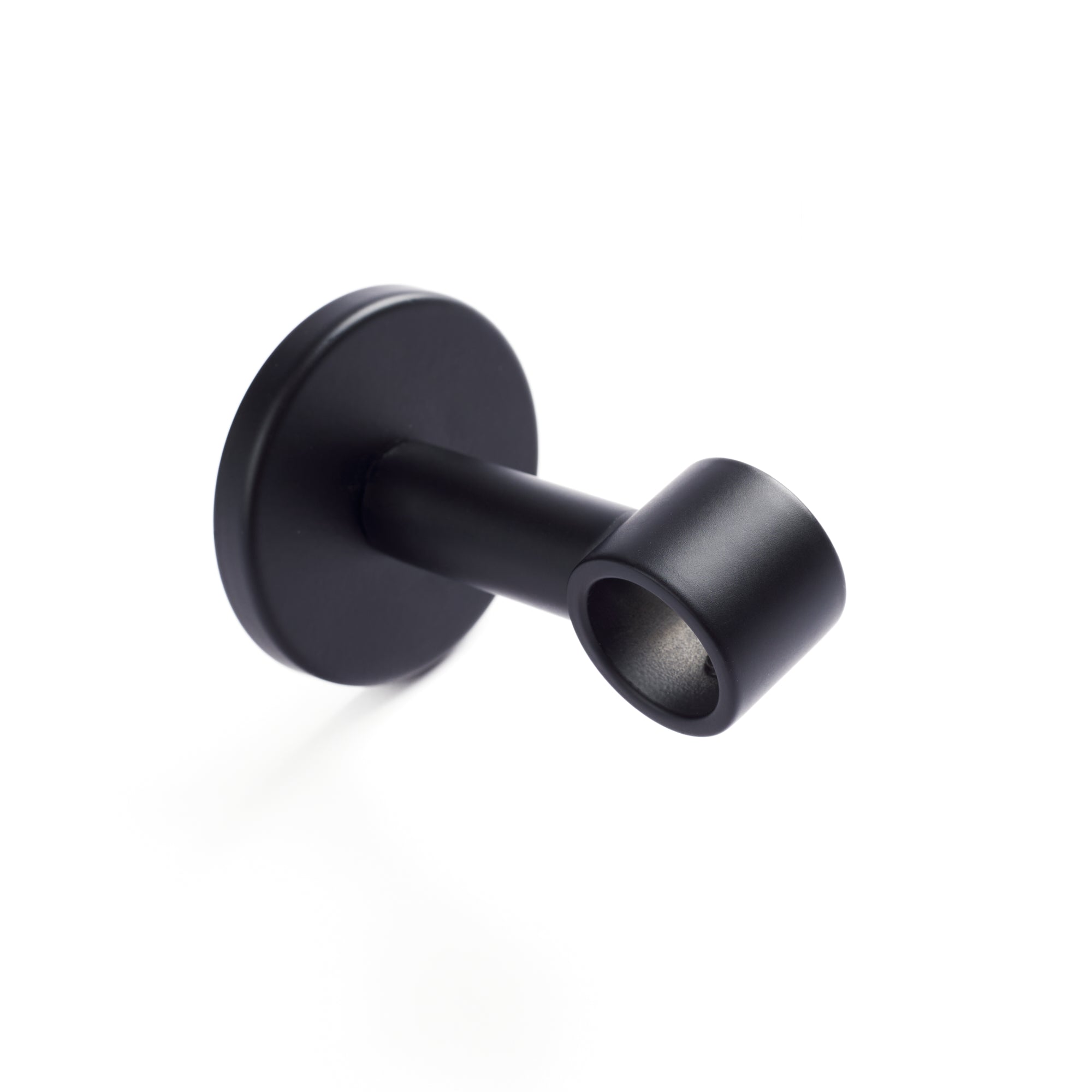 Tonic Living Black enclosed café rod bracket.