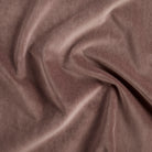 Tonic Living Florence Velvet fabric in Mauve featuring a rich, solid purple velvet finish.