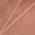 Tonic Living Florence Velvet upholstery fabric in Rosewood, a refined dusty rose velvet for furniture projects.