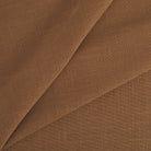 Tonic Living Hampton Fabric in Cinnamon, a durable russet brown upholstery fabric with a soft woven texture and Belgian linen look.