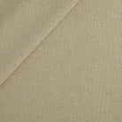 Tonic Living Hampton Fabric in Flax, a beige high-performance upholstery fabric with a Belgian linen look.