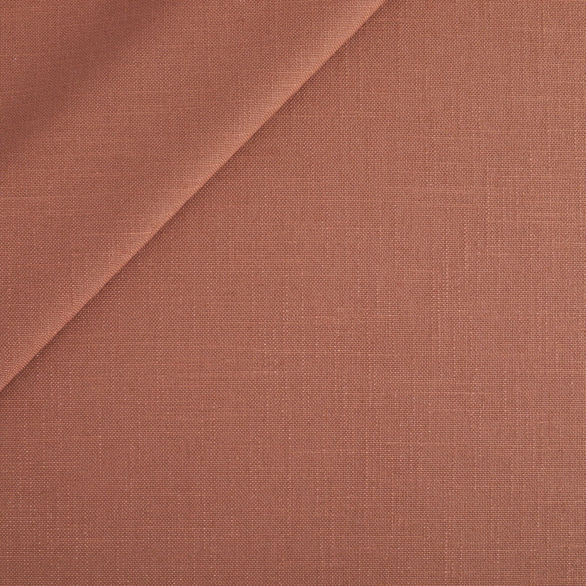 Tonic Living Hampton Fabric in Rosewood, an earthy rose high-performance upholstery fabric with the look of Belgian linen.