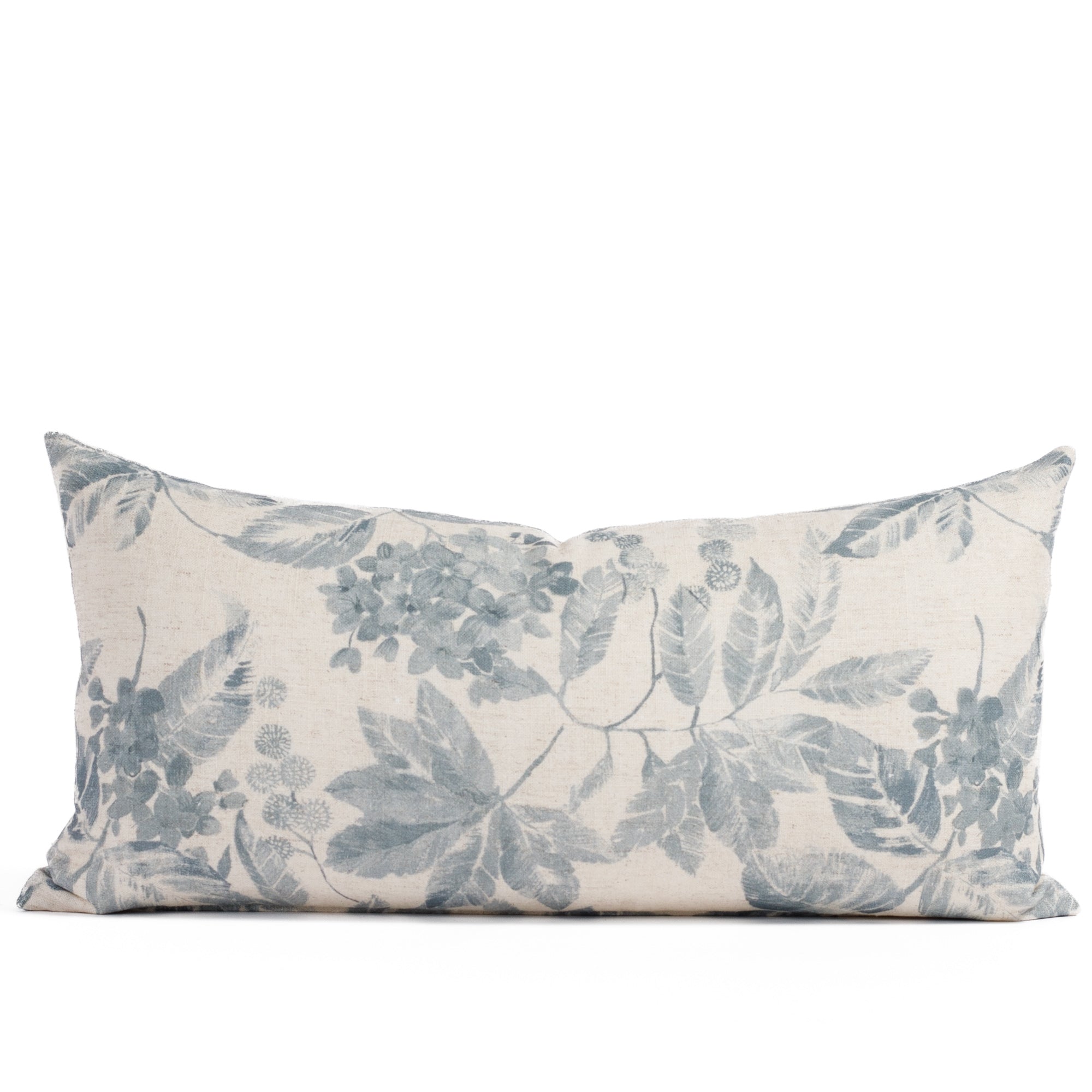 Heather 12x24 Lumbar Pillow, Indigo – Tonic Living Heather 12x24 Lumbar Pillow, Indigo – Tonic Living