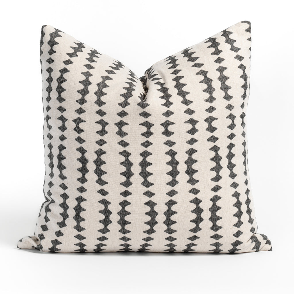 Helmi 20x20 Pillow, Charcoal