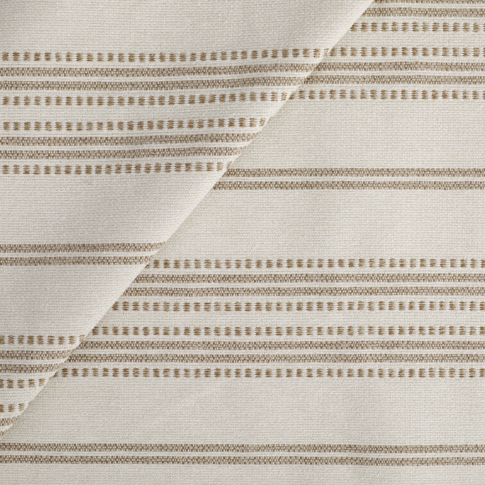 Hopper Stripe Fabric, Toffee – Tonic Living