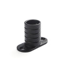 Single Black Tonic Living inside mount bracket for café curtain rod.