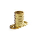 Tonic Living Gold inside mount bracket for café rod.