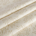 Tonic Living Juniper Parchment curtain and roman shade fabric with a lightweight linen-blend and soft botanical print.