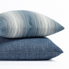 Tonic Living blue and white outdoor pillows