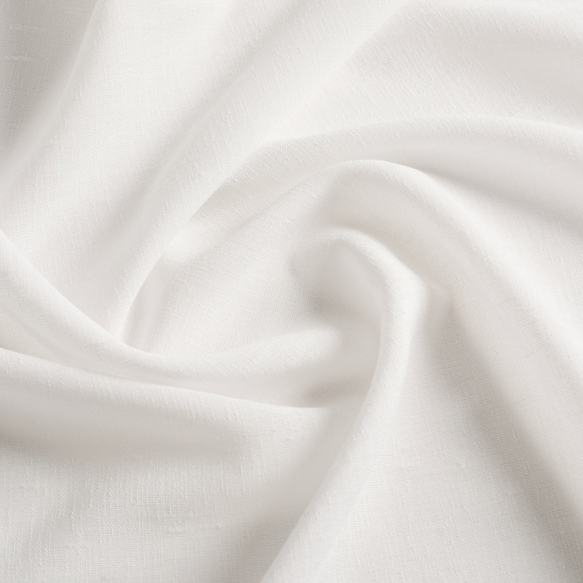 Tonic Living Monaco Sheer Fabric in Salt, a crisp white sheer drapery fabric with subtle woven texture.