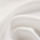 Tonic Living Monaco Sheer Salt drapery fabric featuring a crisp white colour and subtle horizontal slub texture.